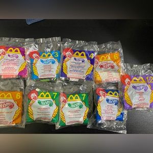 VINTAGE Hot Wheels McDonald’s Happy Meal Toys (1998-2000)